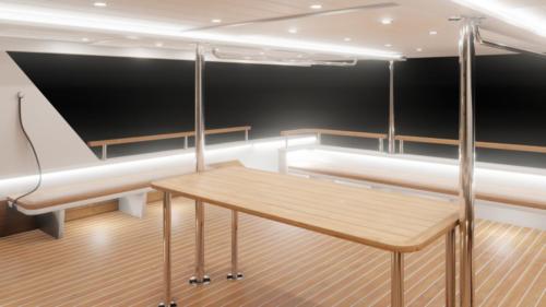 Dressing, dive deck