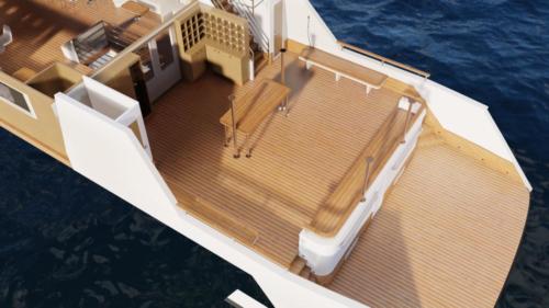 Dressing, dive deck