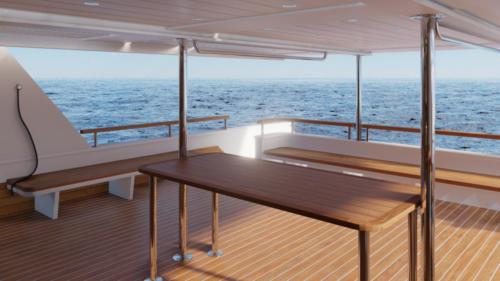 Dressing, dive deck