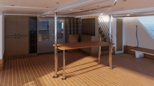 Dressing, dive deck