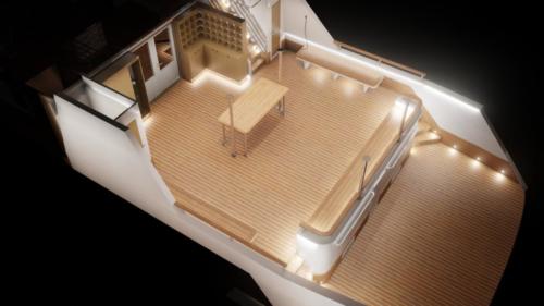 Dressing, dive deck