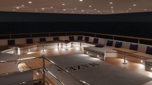 Middle deck