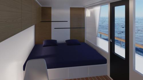 Panorama cabin left side